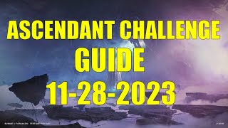 Destiny 2  Ascendant Challenge Guide and Location 11282023 [upl. by Iru]