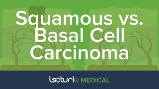 Squamous Cell Carcinoma SCC vs Basal Cell Carcinoma BCC  Dermatology [upl. by Atiraj]