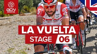 Vuelta a España 2019 Stage 6 Highlights Mora de Rubielos – Ares del Maestrat  GCN Racing [upl. by Analise]