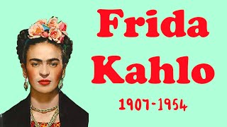 FRIDA KAHLO FOR KIDS  LOU BEE ABC SELF PORTRAIT ARTIST [upl. by Anafetse]