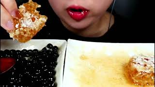 peace love 😍 asmr asmrsounds asmrvideo honey nature satisfying l honey bee asmr 1 food [upl. by Mathew]