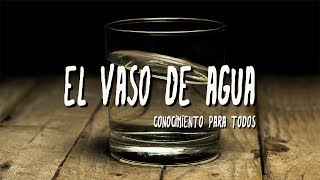 Reflexiones de Vida  Esta es la forma de ACABAR CON TUS PROBLEMAS  EL VASO DE AGUA [upl. by Yraunaj]