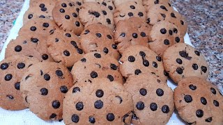 عندك بيضة حضري ارواع كوكيز 🍪 مقرمش 😋 اقتصادي و سريع احسن من الجاهز Cookies Américain [upl. by Ennasil]