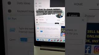 How to check recent activity windows pc 10  11  Windows activity history and your privacy [upl. by Bloomer]