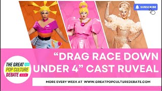 REACTION quotDrag Race Down Underquot 4 Cast Reveal [upl. by Jariv]