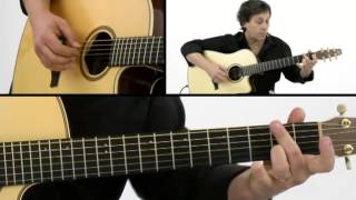 Acoustic Poetica  13 Blue Ocean  Guitar Lesson  Peppino DAgostino [upl. by Nickolas]