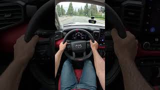 The Tundra TRD Pro Gets to 60 in 67 Seconds POV Drive shorts [upl. by Hogue]