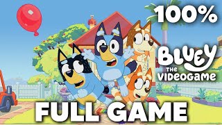 Bluey The Videogame 100 Gameplay Walkthrough Full Game All Stickers amp Collectibles [upl. by Adi]