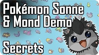 Pokémon Sonne und Mond Demo  Geheimnisse [upl. by Tomkins]