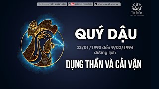 Quý Dậu 1993 mệnh gì  Dụng thần Bát tự tuổi Dậu  Thầy Khải Toàn  Phong thủy amp Thiền Định [upl. by Aztirak]