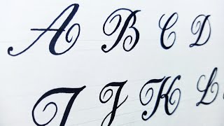 Fancy letters  How to write stylish capital alphabets a to z  Using marker 605 [upl. by Haldes]