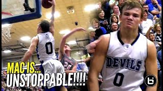 Mac McClung IS UNSTOPPABLE Goes KOBE On Em w 41 Points To Win District Championship [upl. by Luaped]