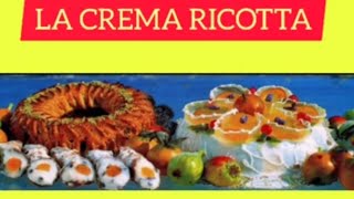 La Crema di Ricotta per i Cannoli siciliani youtubevideo [upl. by Noseaj295]