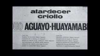 DESESPERACION  DUO AGUAYO HUAYAMABE [upl. by Nevin]