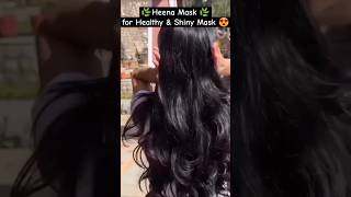 Heena Mask shorts hair diy haircare hairgrowth heena [upl. by Aremaj]