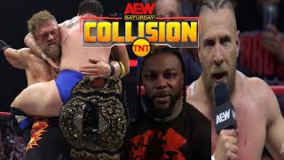 COPE OPEN SAVES A BORING JOBBER SHOW AEW COLLISION 11TH MAY 2024 REVIEW [upl. by Aicirtak180]