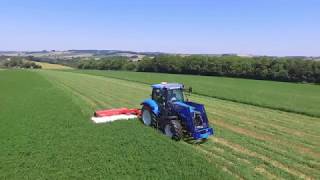 Silage making Lucerne [upl. by Eerrahs778]