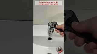 Descubre cómo reparar un grifo monomando que gotea ⚠️ bricolaje bricolage tutorial tips [upl. by Ydeh]