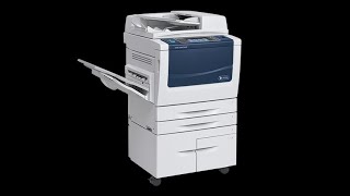 Xerox WC 5855 Xerographic R2 Maintenance Error [upl. by Anayek]