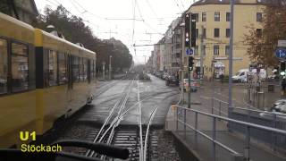 Stadtbahn Stuttgart linia U1 [upl. by Marka]