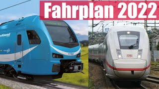 Doku Fahrplanwechsel Neue Züge Neue Linien uvm Winterfahrplan 2022 [upl. by Eirellav]