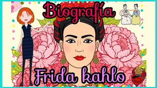 Biografia Frida Kahlo para niños [upl. by Enomsed]