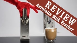 Aerolatte Milk Frother  Exclusive Review [upl. by Anetsirk]