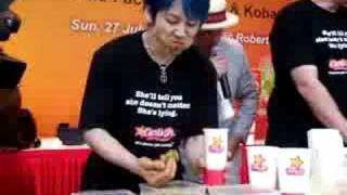 Takeru Kobayashi VS Joey Chestnut  Satay [upl. by Irolav999]