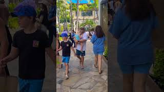 Waikiki Hawaii walk hawaiianislands oahuhawaii waikikibeachhawaii asmr [upl. by Dloniger]