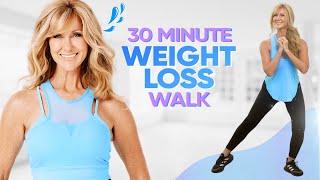 30 Minute Fat Loss Walking Workout For Women Over 50 [upl. by Artap219]