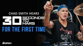 Chad Smith Hears Thirty Seconds To Mars For The First Time [upl. by Omolhs591]