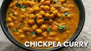 Chickpea Curry Recipe I’ve been making Every Week Easy Vegan recipe [upl. by Shauna]