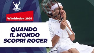 FEDERERSAMPRAS 2001 QUANDO IL MONDO SCOPRI ROGER [upl. by Rowen994]