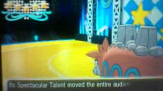 Pokemon Contest Spectacular Talent  Exquisite Inferno Camerupt [upl. by Ardenia677]