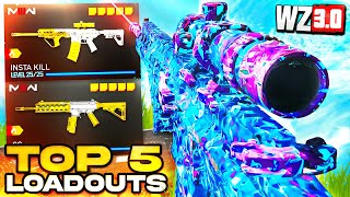 TOP 5 NEW META LOADOUTS in Warzone 3 Best Class Setups [upl. by Story]