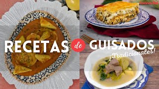 ¡Viva México y sus sabores 4 GUISADOS TRADICIONALES para la comida de la semana  Cocina Vital [upl. by Shaya]