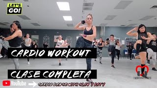 CARDIO WORKOUT  CLASES COMPLETA PARA BAJAR DE PESO Y QUEMAR GRASA [upl. by Leonelle904]