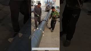 High  density polyethylene outer protective pipe [upl. by Einahpit267]