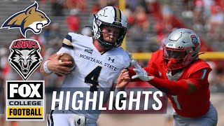 New Mexico Lobos vs Montana State Bobcats Highlights  FOX College Football [upl. by Brabazon]