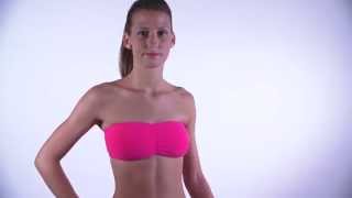 Bandeau fitness bra review and try on [upl. by Nassi]