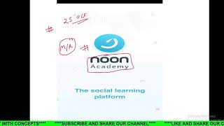 How to join our classes at noon academy  Noon Academy  New platform in india just install it [upl. by Bradwell]