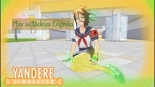 Play as Uekiya EngeikaDLYandere Simulator [upl. by Catriona90]