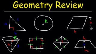 Geometry Introduction  Basic Overview  Review For SAT ACT EOC Midterm Final Exam [upl. by Enirahtac356]