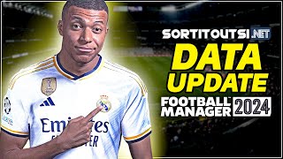 Update FM24 with the latest transfers  Football Manager Data Update Installation Tutorial [upl. by Matta]