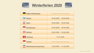 Winterferien 2020 [upl. by Shellans]