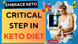 Embrace Keto Critical Step in Keto Diet ketostart ketoweightloss ketomealplan ketocookbook [upl. by Oneg]