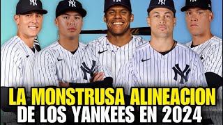 EL MONSTRUOSO EQUIPO DE LOS YANKEES PARA 2024 CON JUAN SOTO amp YOSHINOBU YAMAMOTO  MLB [upl. by Rosalee]