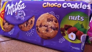 Milka Choco Cookies Nuts  Produit Français [upl. by Abbotsen]