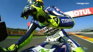 TheGrandFinale Rossi’s lap of honour [upl. by Ellenyl542]