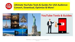 “Ultimate YouTube Tools amp Guides for USA Audience Convert Download Optimize amp More” [upl. by Ingalls451]